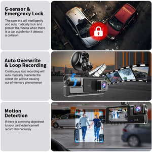 Arker Vision X3™ — 3 Kanallı Ağıllı Videoregistrator